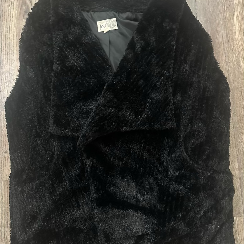 Jolt Women's Black Teddy Jacket